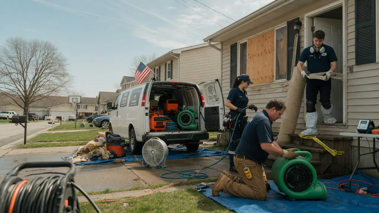 Water Damage Restoration in Asbury, WV near me